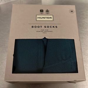 NIB blue Hunter boot socks